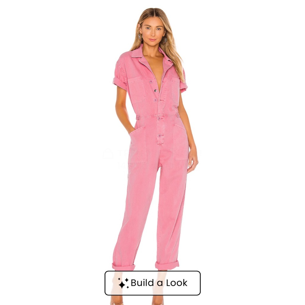 Pistola Grover Short Sleeve Field Suit in Flamingo